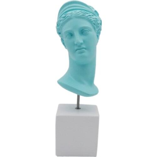 23cm Greek Mythology Goddess Sophia Decorative Ornaments Imitation Plaster Sculpture Home Decoration Resin Character Statue
