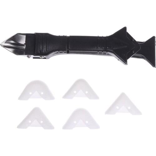 3 in 1 Silicone Caulking Tools Glass Glue Angle Scraper Multifunction Rubber Remover Angle Seam Shovel