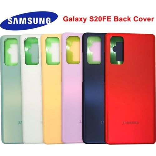 Samsung Galaxy S20FE S20 FE 5G Back Battery Cover Case Rear Housing Cover Replacement for Samsung S20FE S20fe 5G G7810 SM-G7810