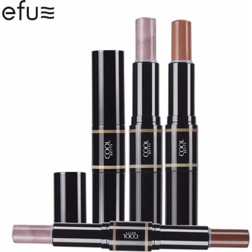 Double-end Bronzer Highlighter 2 Colors Long-lasting Concealer 3.8gx2 Face Makeup Brand #7572-7573