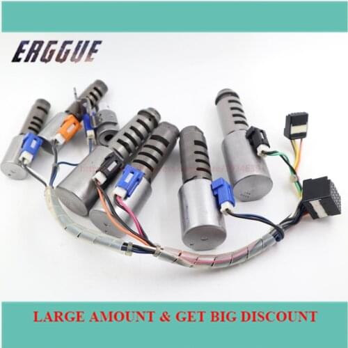 ES350 RX350 OEM Transmission Solenoid U660E U661 For LEXUS For TOYOTA AVALON CAMRY HIGHLANDER SIENNA VENZA 7PCS Set Used Tested
