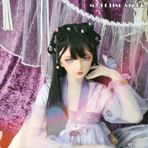 KM112)Customize Half Head Sweet Girl Resin Crossdress Japanese Cartoon Anime Female Cosplay Kigurumi Doll Mask Drag Queen