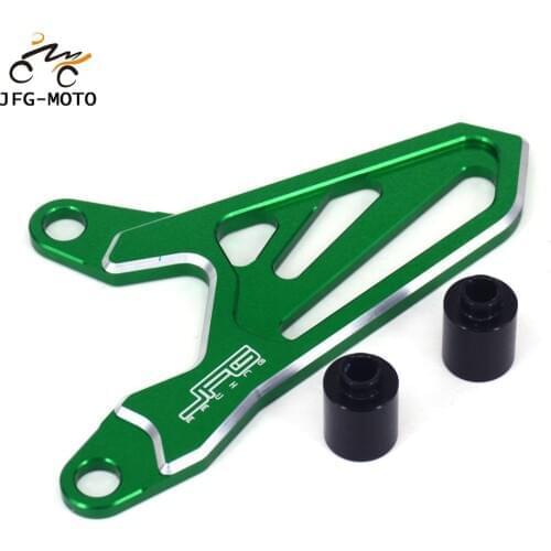 Motorcycle CNC Aluminum Front Sprocket Cover Guard For KAWASAKI KX250F KXF250 2004-2016 For SUZUKI RMZ250 2004 2005 2006