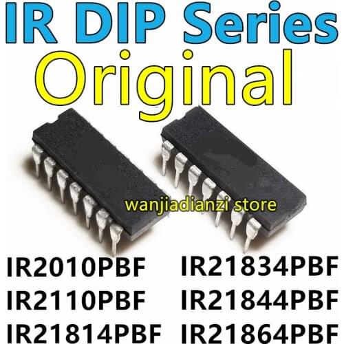 IR2110 New and original IR2110PBF MOSFET High and low side drive DIP14 Bridge drive straight DIP - 14