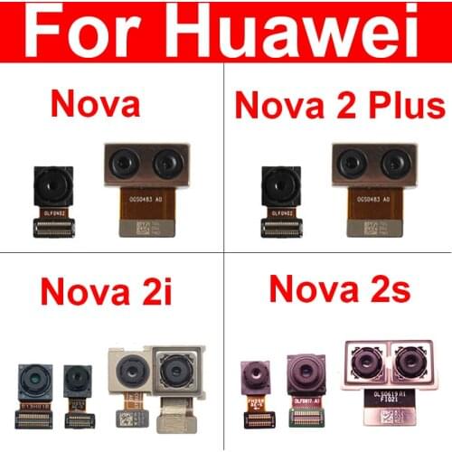 Main Rear Camera For Huawei Nova 2 lite plus 2i 2s Back Big Camera Facing Small Camera Flex Cable Replacement Repair Parts
