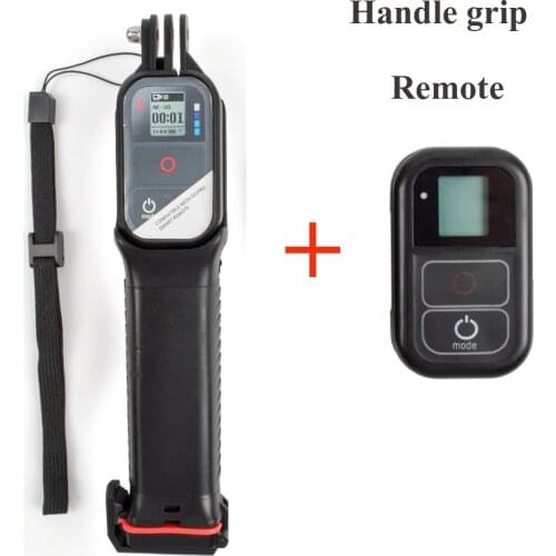 For Go Pro Selfie stick Floating Grip Monopod+WaterProof WiFi Smart Remote Control For Gopro HERO8 7 6 5 4 3+ Session 5 4 camera