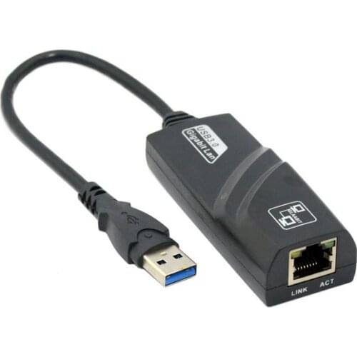 USB 3.0 to 1000M Gigabit Ethernet Network LAN Adapter for Apple Macbook Air & Laptop PC windows 8 win7