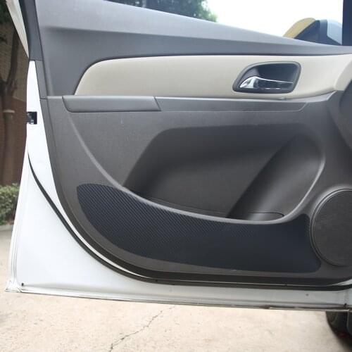 My Good Car Carbon Fiber Door Protection Film Sticker Case Chevrolet Cruze 2009 - 2014 car Accessories