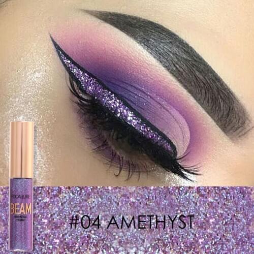 Liquid eyeliner, waterproof eyeliner, long-lasting beauty cosmetics, Shimmer, make-up