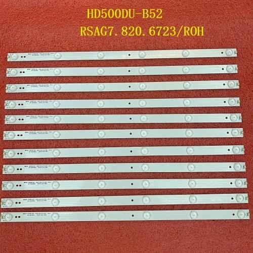 11pcs/set LED Backlight strip For Sharp/Hisense 50H7C LC-50N6000U LED50K5100 HD500DU-B52 RSAG7.820.6723/ROH