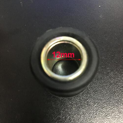 5Pcs 12mm Rear Shock Absorber Rubber Sleeve Cushion Rubber Ring Motorcycle Pedal Electric Scooter Rear Shock Absorber Bushing