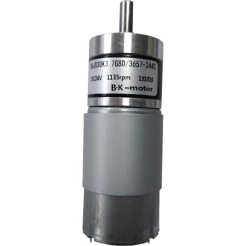 555, DC gear reducer motor, 12V, 24V, large torque, forward and reverse