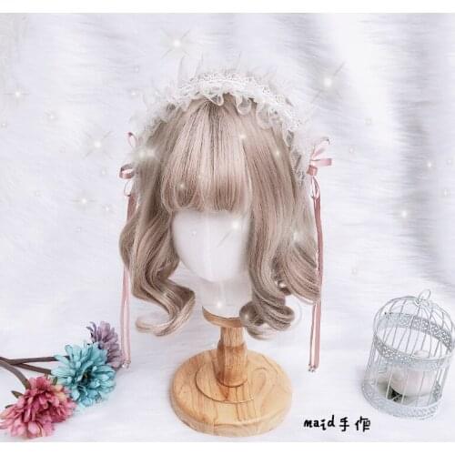 Ballet--Love Spring Cute Handmade Headwear Hairband Hair Ribbon Lolita Bows Lace Sweet Original Design