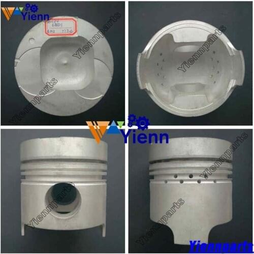 For ISUZU 6BD1 6BD1T Piston 5-12111-068-2 5-12111-753-0 1-12111-777-0 for SBR FBR YBR Truck 6BD1 6BD1T Engine Repair