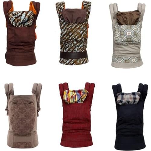 Ergonomic Organic cotton baby carrier Portable Multifunctional kid carriage wrap mochila portabebe Adjustable Newborn Baby Sling