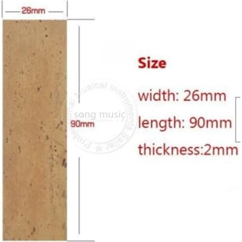 Clarinet tenon cork sheet Woodwinds Repair accessories