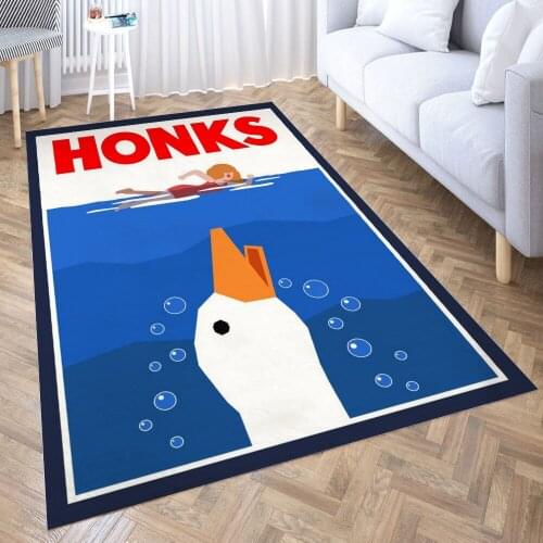 HONKS Carpet for Living Room 3D Anime Cartoon Rug Gamer Teen Room Bedside Lounge Rug Kids Children Floor Mats