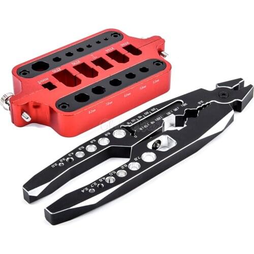 Aluminium Alloy CNC Multifunctional Pliers and Versatile Insulated Aluminum Welding Soldering Station for RC Multicopter Car