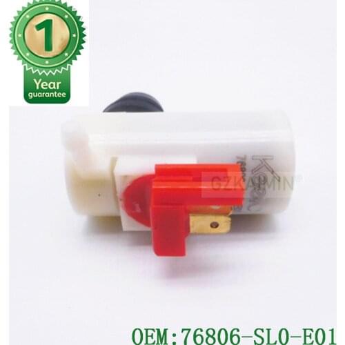 Windshield Washer Pump+Grommet For Honda Civic CRV Accord Prelude S2000 Wagovan OEM 76806-SL0-E01 76806-SE0-S01 76806-SE0-N01