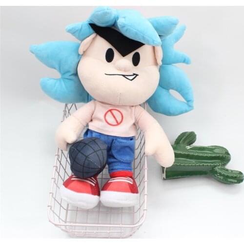 2021 New Friday Night Funkin Plush Toy Hot Game Boy Character Doll Cartoon Figure Lovely Plush Doll Kids Girl Birthday Gift