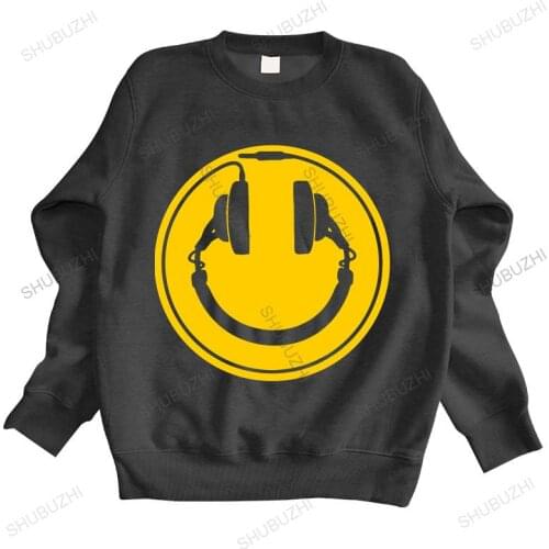 New arrived men hoodie autumn Headphone Smiley hoodies Hardcore Hakke Schranz Hardstyle Hardtekk Techno Koks Mens hoody