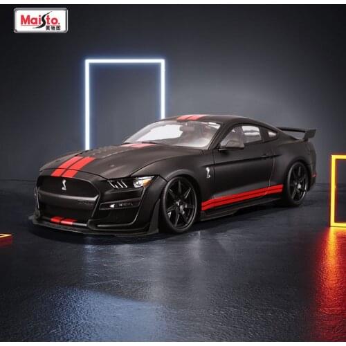 Maisto 1:18 2020 Mustang Shelby GT500 CFP Preminer editionHighly-detailed die-cast precision model car Model collection gift
