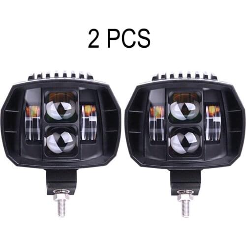 Led Work Light Auxiliary Front Fog Light Driving 2 pcs for 4x4 Offroad UTV vehicle truck 60w Car LED Spot Lights