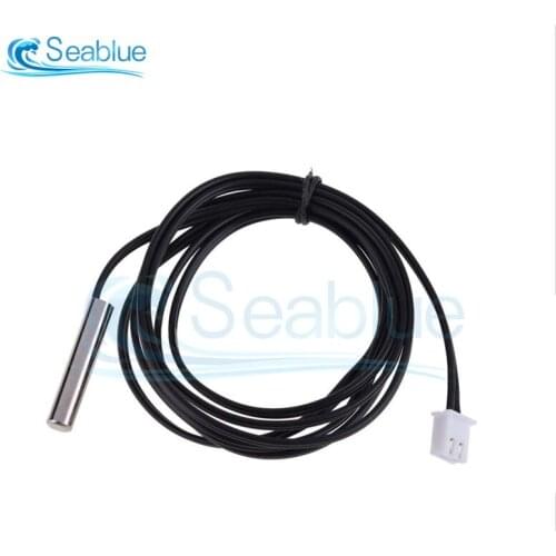 5Pcs/lot NTC / PTC Thermal Sensor Water Dripper 2Pin Terminal 10K 1% 3950 Thermal Waterproof Digital Temperature Sensor Probe