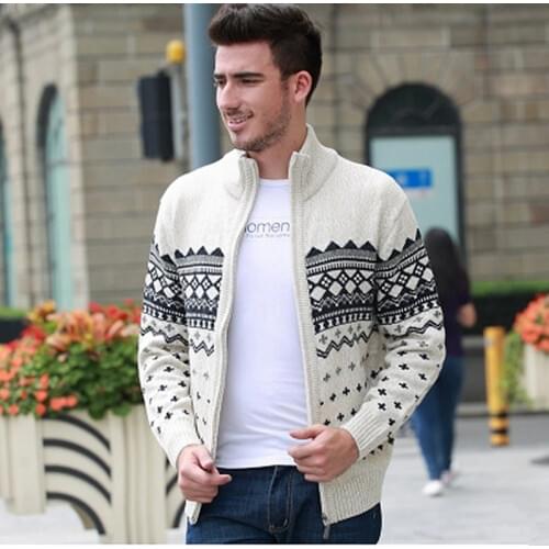Xiangyihui Mens Wool Cardigans