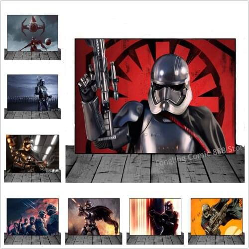 Star Wars Mandalorian Posters Disney Classic Movie Canvas Painting Wall Art Pictures Retro Living Bedroom Dorm Cuadros Decor