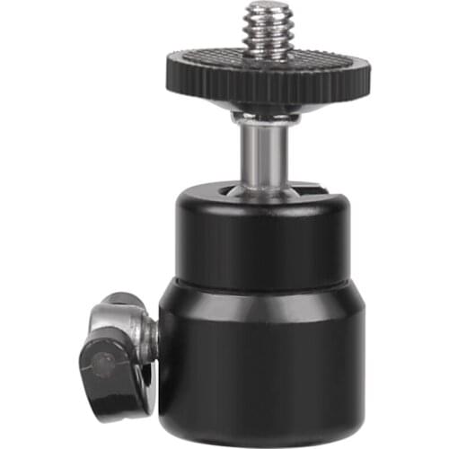 1Pcs 1/4 Hot Shoe Adapter Cradle Ball Head Tripod Bracket Holder Mount For Camera Tripod LED Light Flash