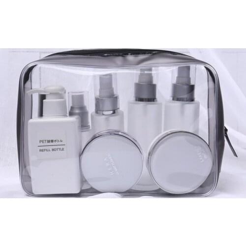 3 Size Transpaent PVC Makeup Storage Bag Portable Transparent Plastic Pouch Handbag Cosmetic Toiletry Organizer Travel Bag