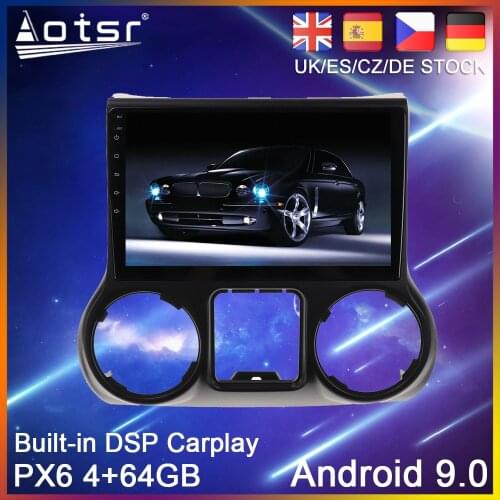 Android 10.0 Car radio Player GPS Navigation For Jeep Wrangler 3 JK 2010-2017 Auto Stereo 2din Multimedia Video Player HeadUnit