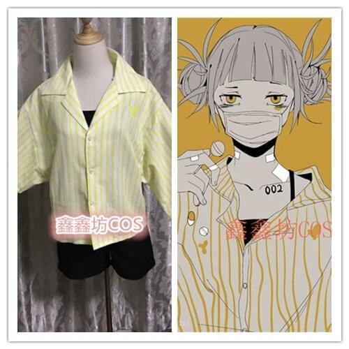 Free shipping My Hero Academia Himiko Toga Shirt inner pants Cosplay Costume