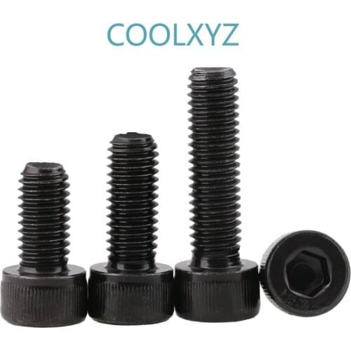 DIN912 Promotes M22-M24, Black Cylindrical Head Bolt with Hexagon Screw in 12.9 Grade High Strength Cup Head 1PCS