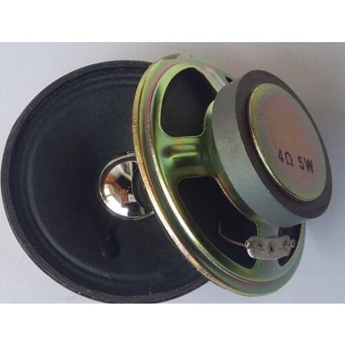 2pcs 3"inch 4ohm 5W 76mm speakers Radio Loudspeaker Round paper Pots