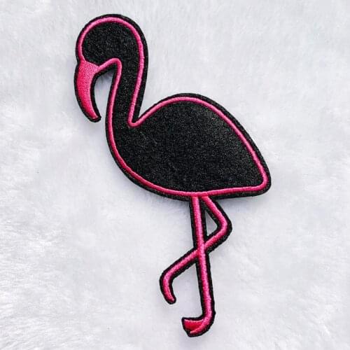 DIY 82*134mm Patch Embroidery Patches For Clothing Cute Animal Iron On Patches On Clothes diamond Sticker 1pcs -K009