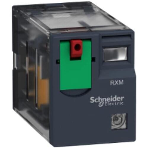 RXM2CB2F7 Miniature plug-in relay - Harmony RXM - 2 C/O - 120 V AC - 10 A