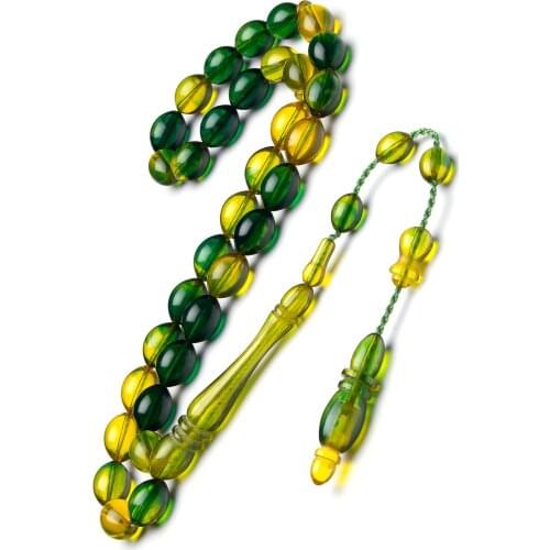 Islamic Tasbih Muslim Rosary Beads 33 Prayer Rosary For Men Bracelet For Men Accessory amber oltu amber stone Handmade Turkey