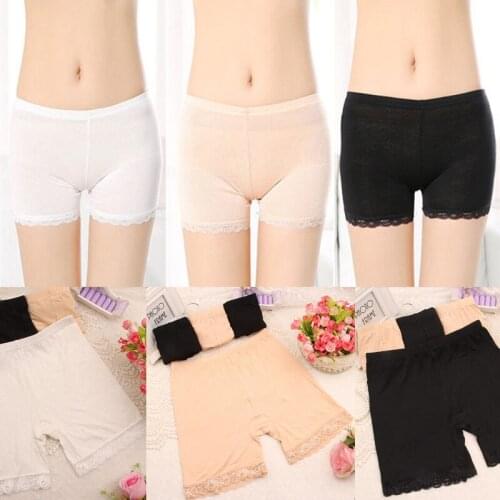 Soft Cotton Seamless Safety Short Pants Summer Under Skirt Shorts Modal Ice Silk Breathable Women Short Tights