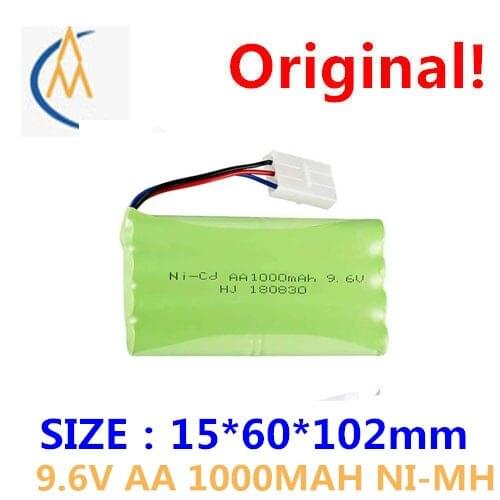 Factory pin 9.6 V 1000 mah AA5 batteries nickel cadmium rechargeable battery pack for the 2050 2054 remote control car