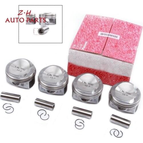 NEW STD 82.5mm Engine Piston & Ring Kit 06H 107 065 CP For Audi A4 A5 VW Passat B6 Golf Skoda Seat 1.8TSI 06H107065CP Pin 21mm
