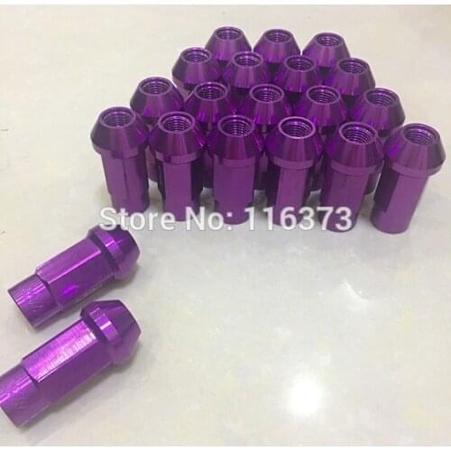 Light Weight 7075 Aluminum M12x1.25 Wheel rim lug nut For 1993-2002 Mercury Villager extended length open end