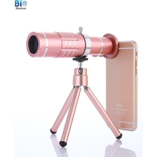 Biostore 18X Zoom Optical Telescope Telephoto Camera Lens Universal Clip For Smartphone Camera Lens
