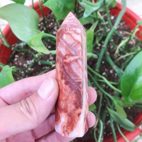 1pc Natural Crystal Quartz Pork Stone Tower Point Energy Reiki Stone Room Home Office Aquarium Decoration Accessories Gemstone