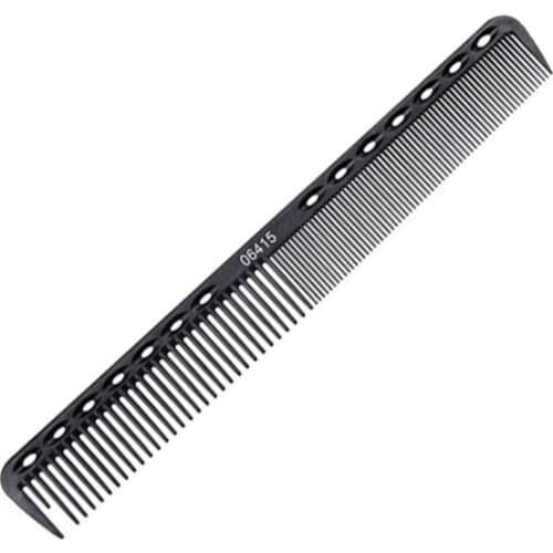 Comb For Hair Professional Cricket Comb Heat Resistant Cutting Carbon Comb Salon Antistatic Barber Styling Brush Tool