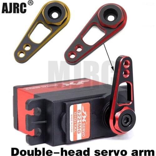 RC high quality CNC 7075 anode hollow stealing light craft 25T servo arm FUTABA TRX-4 AXIAL climbing bigfoot off-road vehicle