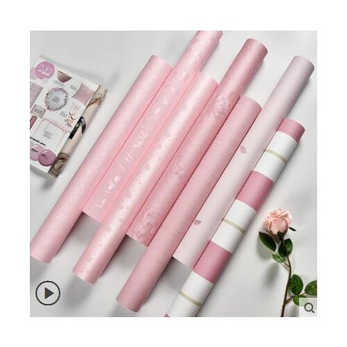 Girls Pink Peel and Stick Wallpaper for Bedroom Decor Living Room Wall Stickers Home Decor Vinyl Contact Paper for Kitchen Desk