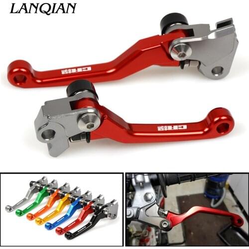 Motocross Dirt Bike Brake Clutch Lever For HONDA CR250R 2004-2007