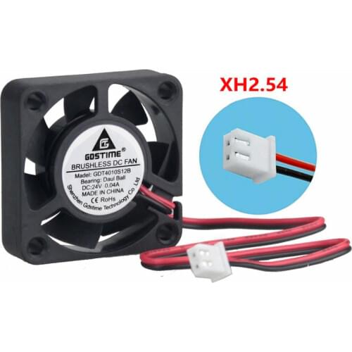 1pcs Gdstime 24V Ball Bearing 40mm 40*40*10mm Cooling Fan PC Laptop Computer Case Cooler Industrial Axial Fan